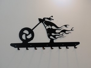 Wieszak na ubrania MOTOCYKL CUSTOM motor 