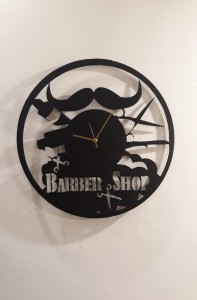 Zegar Barber Shop