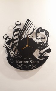 Zegar Barber Shop salon Fryzierski 